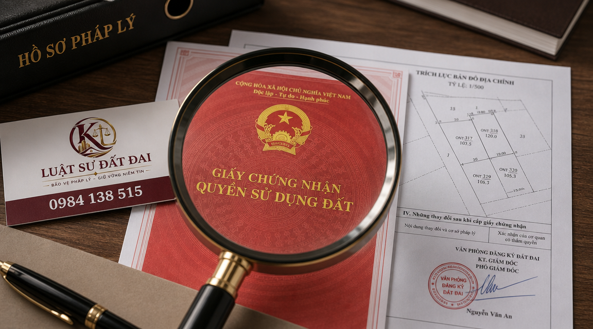 Luật sư giỏi về đất đai ở hà nội