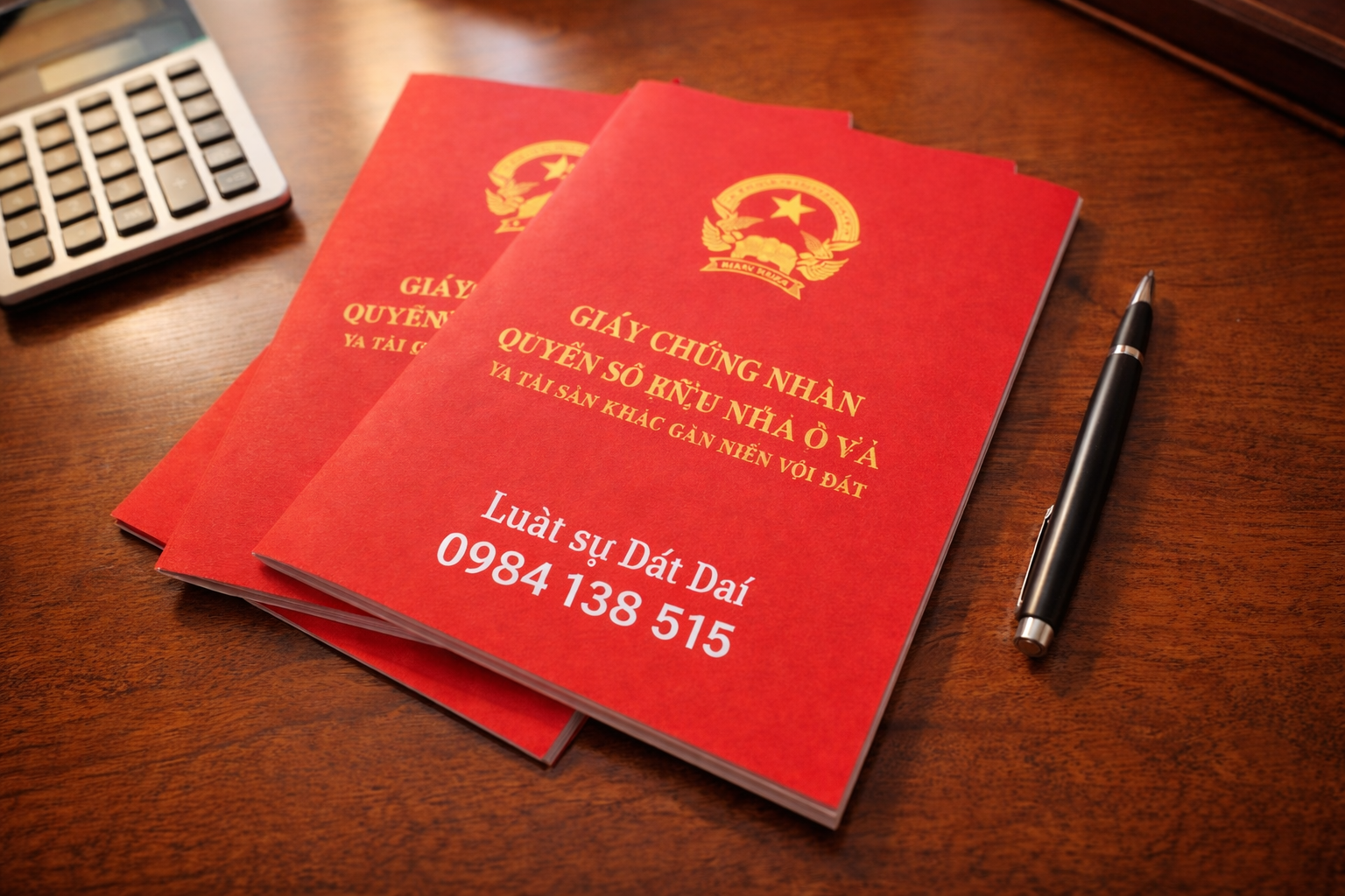 Chi phí sang tên sổ đỏ cho con