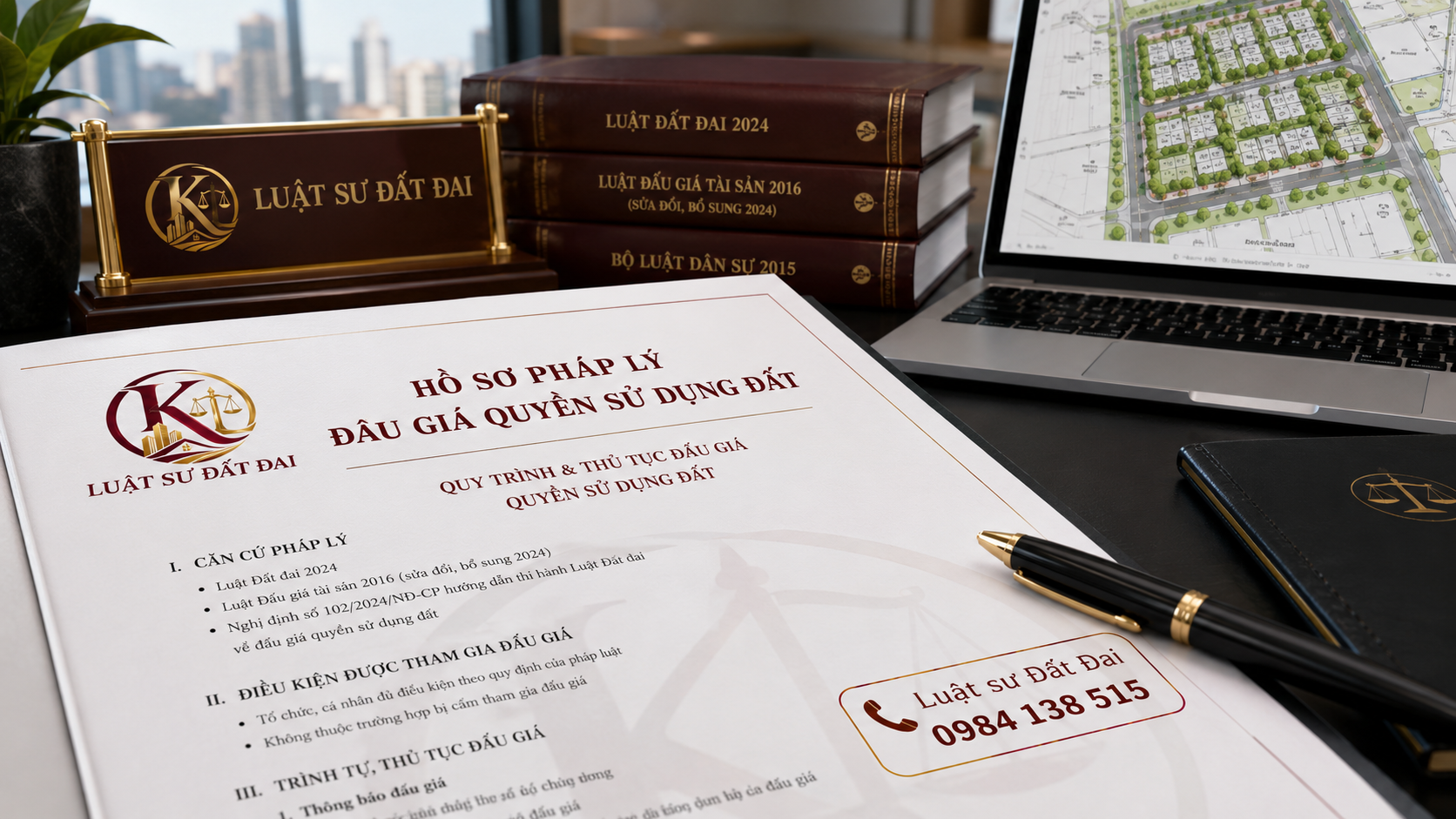Quy trình đấu giá đất Ninh Bình minh bạch