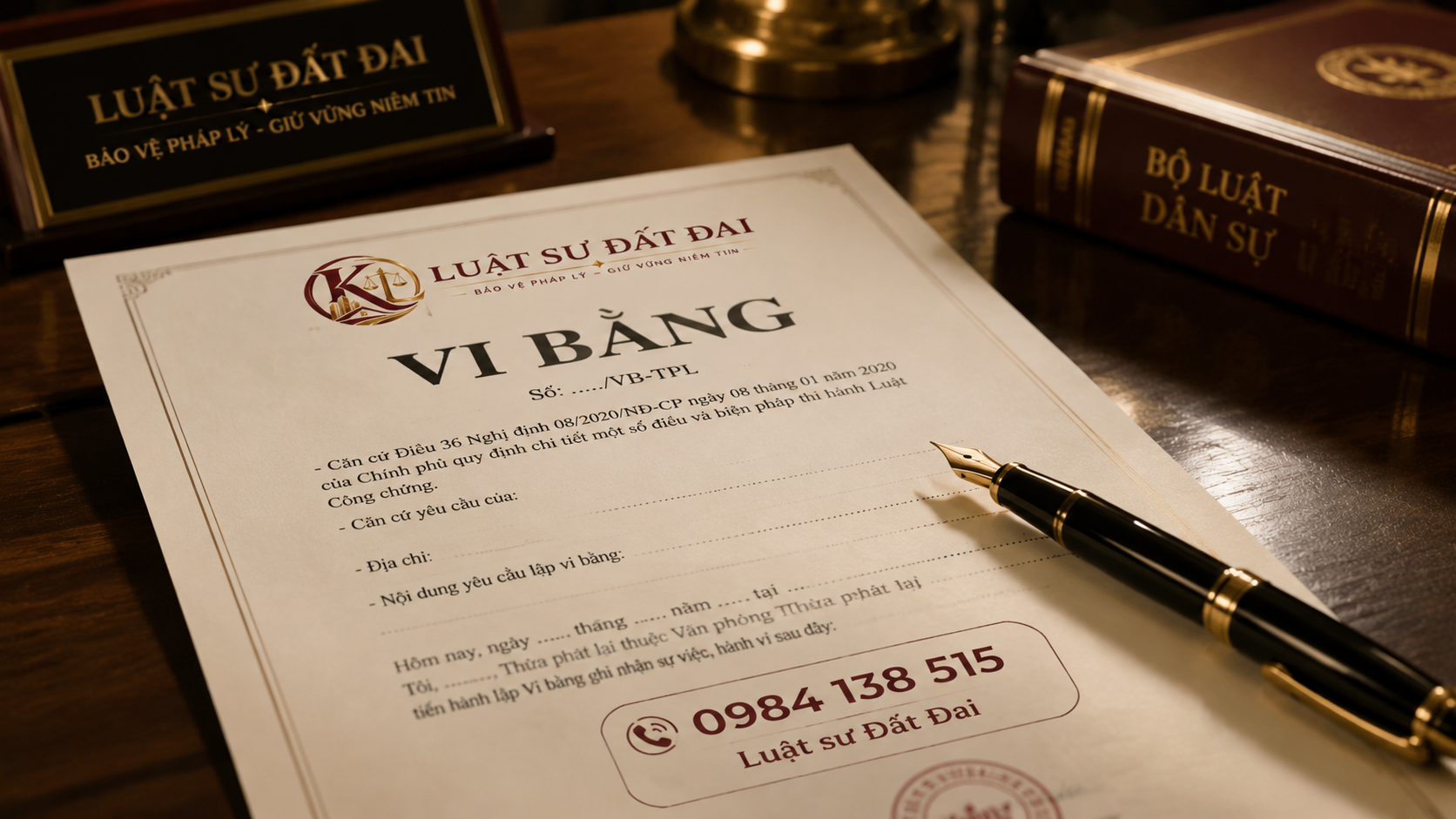 Giấy tay vi bằng là gì trong giao dịch nhà đất