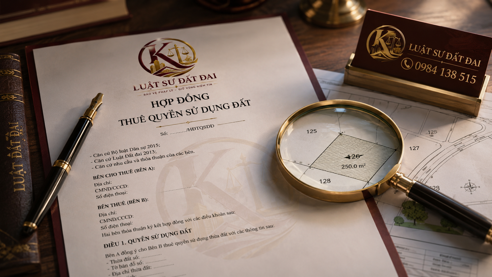 Hợp đồng cho thuê đất đảm bảo quyền lợi