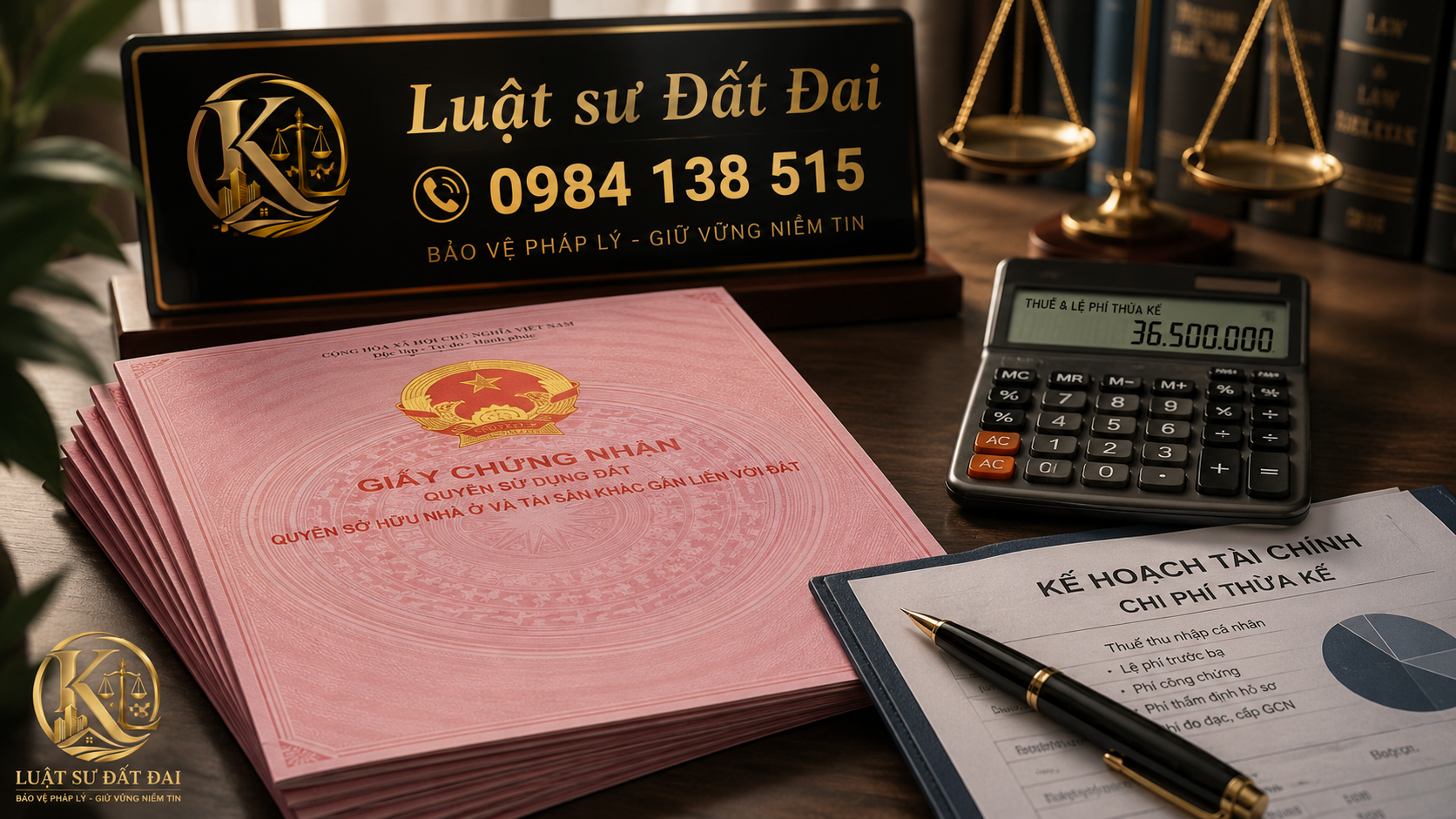 Chi phí khi khai nhận di sản thừa kế đất đai