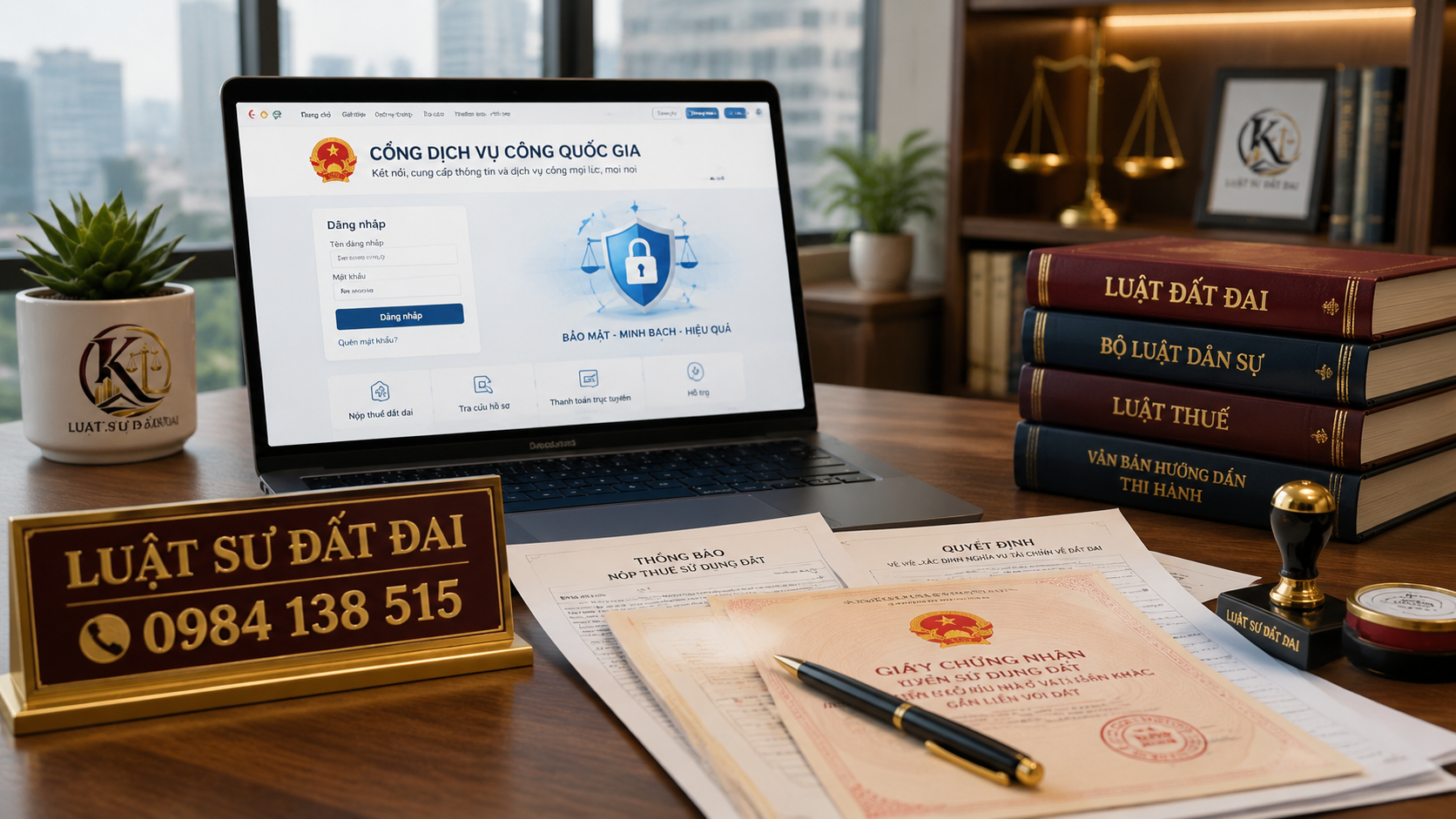 Cách nộp thuế đất online tiện lợi