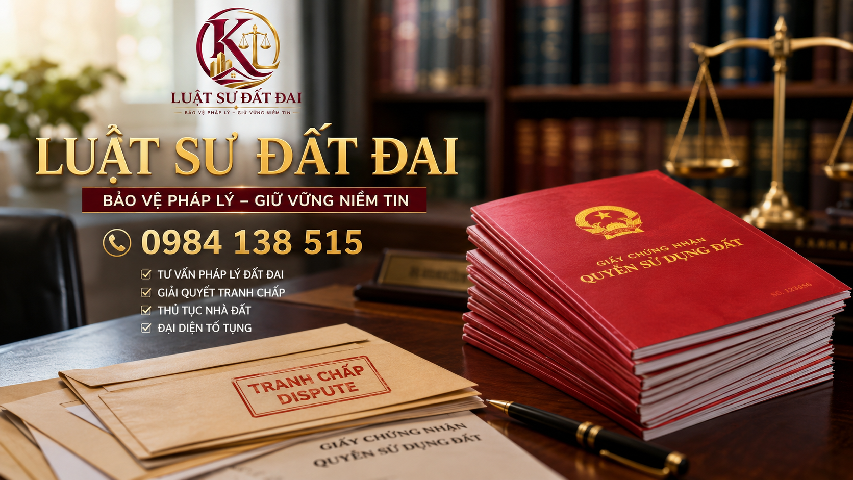 Thủ tục giải quyết tranh chấp đất đai theo quy định pháp luật