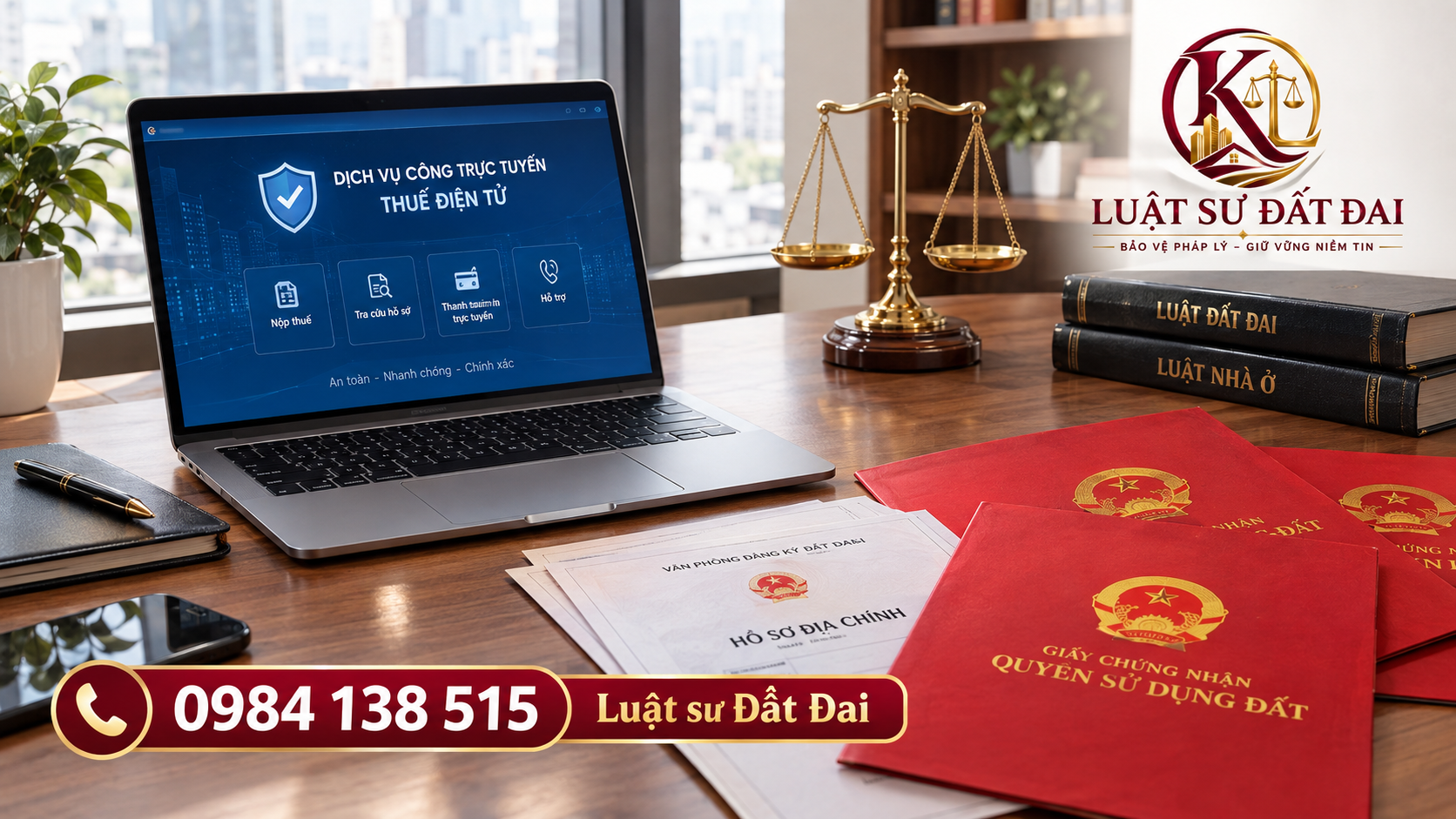 Nộp thuế sử dụng đất phi nông nghiệp online qua hệ thống điện tử
